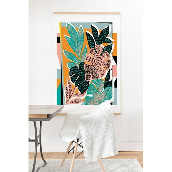 Society6 Tropicanna by Gabriela Fuente Art Print and Hanger