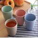 thumbnail image 4 of Eco-Friendly Unbreakable Reusable Drinking Cup For Adult, Wheat Straw Biodegradable Healthy Tumbler Set 4, 4 of 4