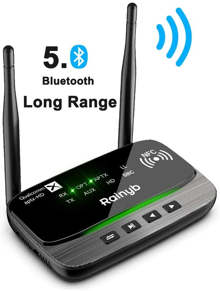 [Upgrade] Bluetooth 5.0 Transmitter Receiver 3 in 1 Bluetooth Audio