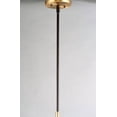 thumbnail image 4 of Maxim 96120CLBKSN 5 in. Goblet One-Light Mini Pendant Ceiling Light, Black & Satin Nickel, 4 of 5