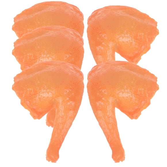 MasteelfCA 5pcs Fake Food Simulated Food Model Simulated Duck Leg Photography Supply