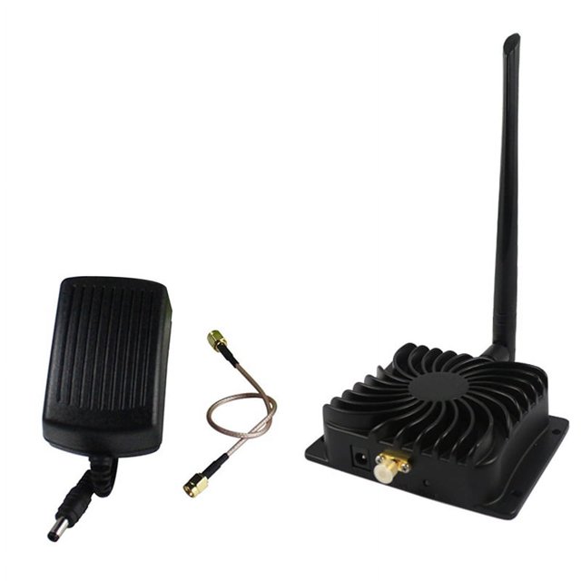 Wifi Booster 2.4GHz 5W Wifi Power Signal Amplifier Router Range Extend Booster 3000MW 802.11B/G EU Plug