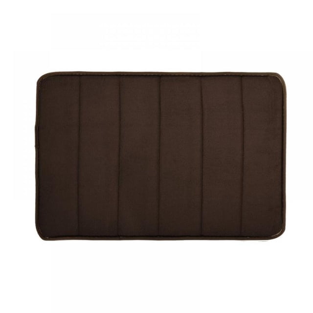 Greyghost Memory Foam Bath Mat 23.6x15.8 Inches, Soft and Comfortable,Non-Slip, Machine Wash, Easier to Dry for Bathroom Floor Rug