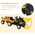 thumbnail image 3 of Aosom Ride on Pull Tractor for 3 Year Old, 3 of 9
