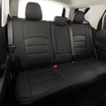 thumbnail image 5 of EKR Custom Fit Bronco Seat Covers for Ford Bronco 4Drs 2021-2026(No Raptor) Outer Banks/Badlands/Base (Rear 4/6 Split W/Armrest)-Full set Waterproof Faux Leather(Black), 5 of 8