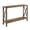 Barnwood, variant on Pemberly Row 46" Metal Entry Table in Gray Wash