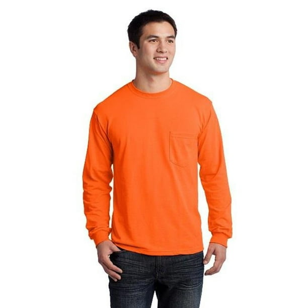 Gildan - Gildan 2410 Ultra 100 Percent Cotton Long Sleeve T-Shirt with ...