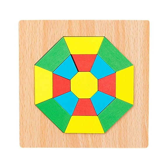 Qiopertar Clearance Geometric Shape Three-dimensional Puzzle Boys And Girls Puzzle Variety Puzzle Children DIY Toys Summer Savings