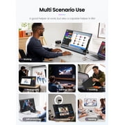 UPERFECT 21.5 inch Portable Monitor, 1080P 100HZ Laptop Display, USB C HDMI Gaming Monitor with Speakers