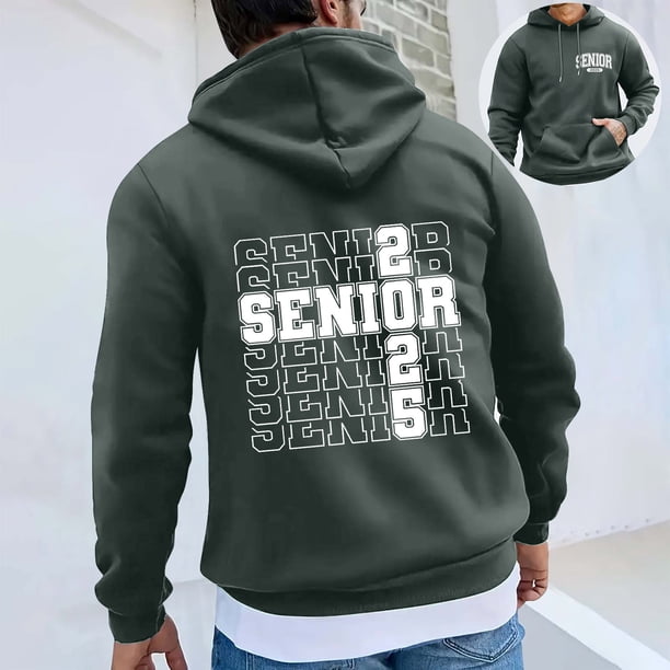 WILLBEST Sudaderas En Pareja para Hombre, Sudadera con Capucha Estampada con Temática De Temporada De Graduación, Tendencia Informal, Sudadera Cómoda y Holgada Chica