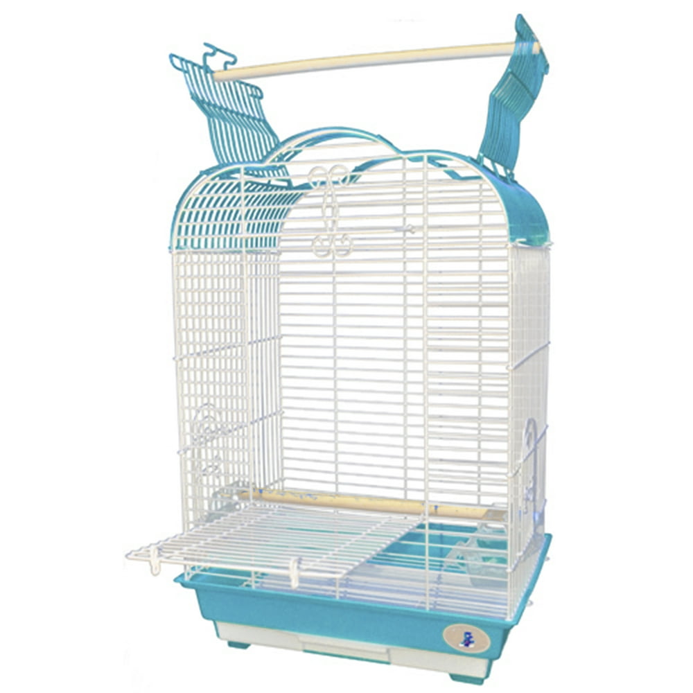 Kings Cages ES 1814 OP. Open Top Bird Cage. 27X18X14. (Blue/White
