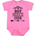 thumbnail image 3 of Inktastic Best Niece Ever from Aunt Girls Baby Bodysuit, 3 of 5