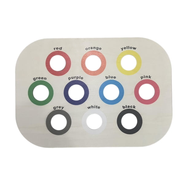 Accesorio de tablero ocupado sensorial, juego de reconocimiento de bandeja sensorial ños, juego de interior Montessori juego de clasificación Tamaño Hugo Bandeja sensorial