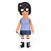 thumbnail image 3 of Bobs Burgers 7" Bad Tina (Blue) Vinyl Figure, 3 of 3