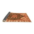 thumbnail image 2 of Ahgly Company Indoor Square Geometric Orange Traditional Area Rugs, 4' Square, 2 of 4