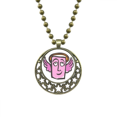 thumbnail image 1 of Collar de luna colgante estrella joyas metal, 1 of 3