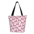 thumbnail image 2 of Kdxio Bike with Donut Wheels Women Reusable Grocery Bags Foldable Ripstop,Reusable Shopping Bags for Shopping,Gym,Gift, 2 of 7