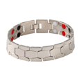thumbnail image 1 of Pulsera de hombre con imán hexagonal esférico, pulsera ancha cuatro en uno, 1 of 6