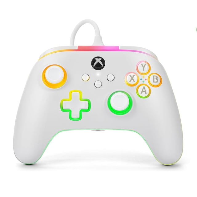 PowerA Control Alámbrico Advantage Xbox Lumectra Blanco