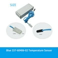 thumbnail image 2 of 337-60406-02 Blue Coil Temperature Sensor 74 Inches Cable 337-60405-02 Replacement Traulsen Probes G10010,G10011,G10012,G10013,G10020,G10021 1 Year Warranty Service, 2 of 7