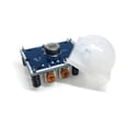 thumbnail image 4 of 3PCS HC-SR501 Sensor de movimiento PIR Sensor infrarrojo IR Módulo detector de cuerpo humano, 4 of 8