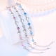 thumbnail image 2 of Pulseras con forma de corazón para amantes del circón de Plata de Ley 925, cristales para mujer, regalo de San Valentín, joyería de boda, 2 of 3