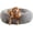 Grey, variant on Calming Dog Beds for Large Dogs, Faux Fur Donut Cuddler Dog Bed, Round Fluffy Pillow, Washable Pet Bed for Dogs Up to 80Lbs, 36inch