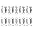 thumbnail image 1 of Pesca Tamaño Rodamiento de bolas Conector giratorio Aparejo de terminal de pesca rodante ( ) 20 piezas JShteea El nuevo, 1 of 6