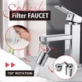 thumbnail image 1 of CAROOTU Kitchen Faucet Aerator Sink Movable Tap Head Rotatable Filter Nozzle Swivel Movable Tap Kitchen Faucet Head, 1 of 5