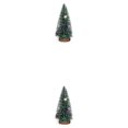 thumbnail image 2 of Cateissary simulación árbol de Navidad miniatura atmósferas artificiales decoración de Navidad artesanía planta ornamento fotografía regalo Type3 NO3, 2 of 6