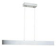thumbnail image 2 of JONATHAN Y Draper 40" Dimmable Adjustable Integrated LED Metal Linear Pendant, Brushed Aluminum, 2 of 7
