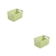 thumbnail image 3 of Yuarrent Caja de plástico duradera - Organizador de almacenamiento apilable para habitación o dormitorio Ahorre espacio cuando no esté en el Type2 NO2, 3 of 6