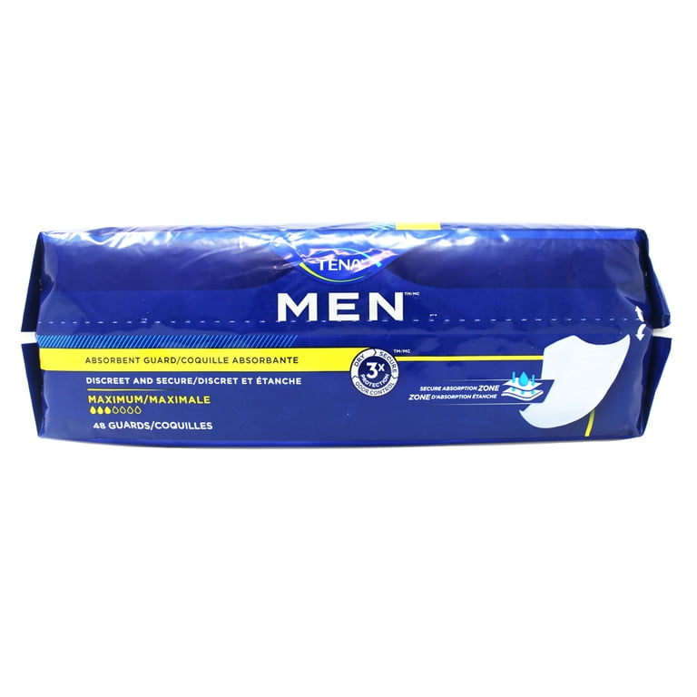 TENA Men Level 3 Absorbent Protector Pack of 16 Guards For Man