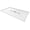 White, variant on Transolid Trimslate 72-in x 36-in Zero Threshold Shower Base with Center Drain, White