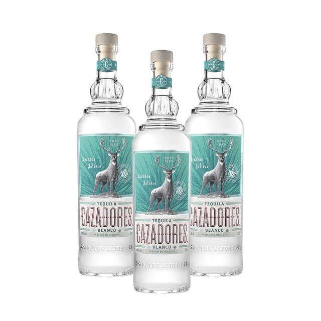 Pack De 3 Tequila Cazadores Blanco 700Ml