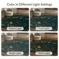 thumbnail image 7 of ODIKA 8'x10' Ultra-Soft Area Rug, Dark Green Botanical Night Scene Celestial Motifs with Floral and Insect Details Washable, Bare feet friendly, Silk-Touch for Bedroom, Under Sectional, 7 of 7