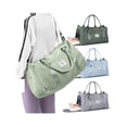 thumbnail image 1 of Bolsa de viaje Weekender BJLFS para mujer y hombre, color rosa, 27 x 55 x 18 cm, 1 of 9