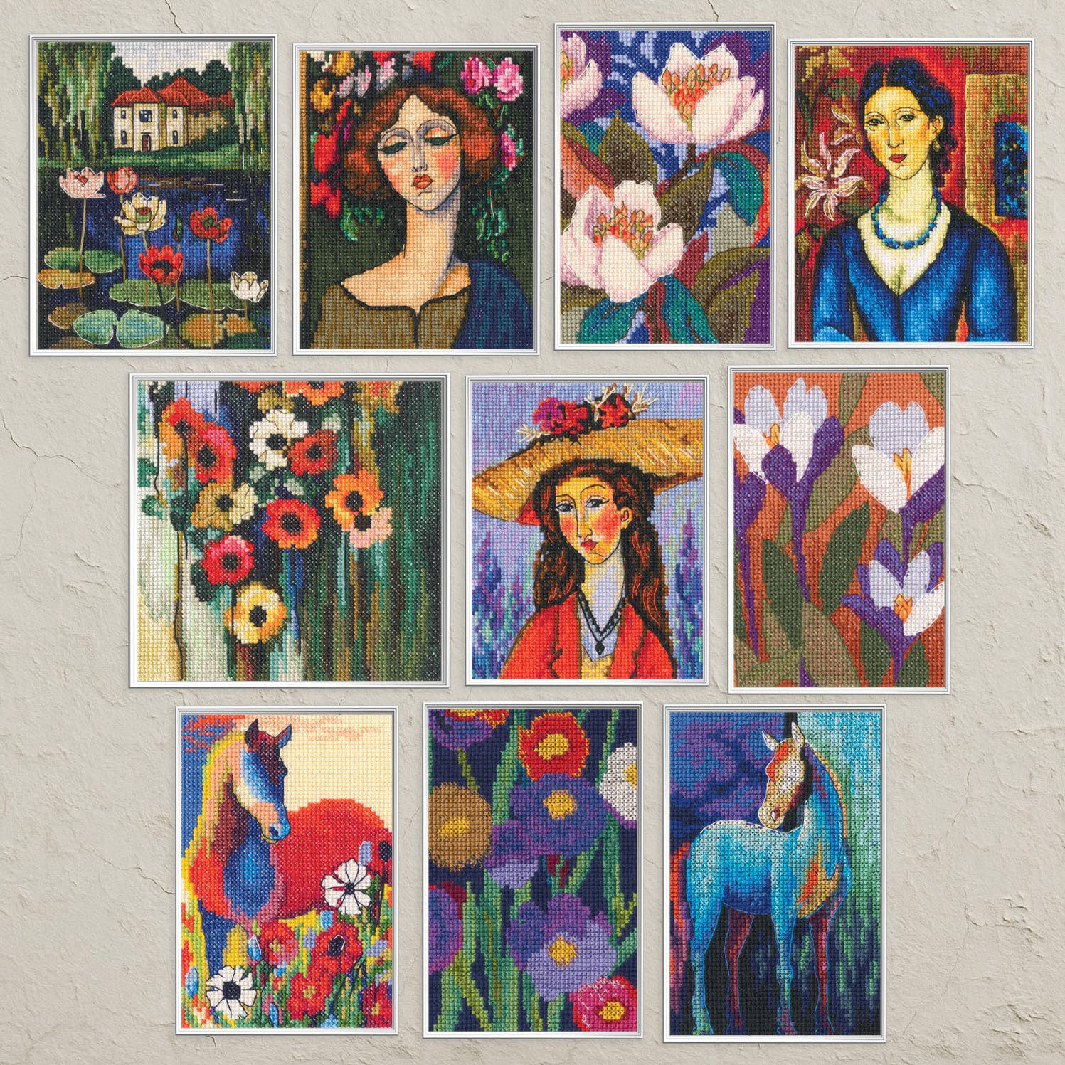 Revelation of Color C442 Counted Cross Stitch Kit