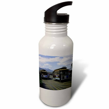 San Francisco Trolley Car 21 oz Sports Water Bottle wb-21712-1