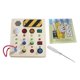 thumbnail image 3 of Tablero ocupado Montessori, habilidades motoras finas, juguete de desarrollo educativo temprano para niños, 3 of 9