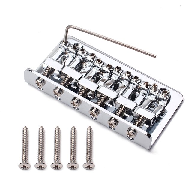 Eigraketly Electric Guitar Locking With Screws and Bridges Adults Mandolin Children Parts Beginners Saddle Instrument Professionals Wrench Type2