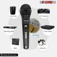 thumbnail image 4 of 5Core XLR Microphone Dynamic Mic Karaoke Singing Studio Mics Handheld Microfono, 4 of 10