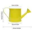 thumbnail image 5 of Vintage Iron Watering Can Planter Decorative Metal Flower Pots for Home Garden, 5 of 20