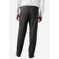 thumbnail image 2 of KingSize Men's Big & Tall Classic Fit Wrinkle-Free Expandable Waist Pleat Front Pants, 2 of 5