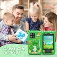 thumbnail image 5 of JoyStone Kids Dinosaur Smart Phone, 2.8" Touchscreen Toddler Learning Play Toy Phone with Dual Camera, Game, Music Player, Learning Toy Christmas Birthday Gifts for 3-9 Year Old Kids, Green, 5 of 12
