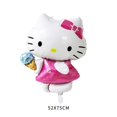 thumbnail image 1 of Globos de papel de aluminio de Hello Kitty personalizados con nombre, globo grande, Decoración de cumpleaños para niños, suministros de fiesta, regalo para niñas, Baby Shower, 1 of 4