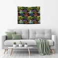 thumbnail image 5 of Hirioo Game Joysticks Print Tapestry Lightweight Fabric for Bedroom Aesthetic Home Wall Dorm Décor Living Room Decor 29x37 Inch, 5 of 8