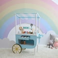 thumbnail image 4 of Teamson Kids My Little Helper Ice Cream Cart & 33 pc. Accessory Set, Blue/White, 4 of 16
