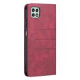 thumbnail image 3 of for Samsung Galaxy A42 5G Case, Flip Folio Wallet Cover Slim Premium PU Leather Case ID Credit Card Slots Stand Kickstand Holder Closure TPU Shockproof Phone Case for Samsung Galaxy A42 5G,Red, 3 of 9