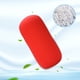 thumbnail image 4 of Micro Bead Pillow, Micro Mini Micro Bead Back Cushion Roll Pillow para Viajes, hogar, Dormir, Soporte para el Cuello, Suave y cómodo(Rojo), 4 of 6